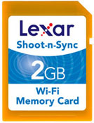 Lexar sdkaartje met wifi