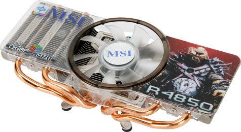 MSI Radeon HD R4850-T2D512 MSI Radeon HD R4850-T2D512