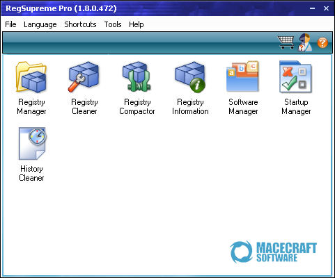 RegSupreme Pro 1.8.0.472 screenshot (481 pix)