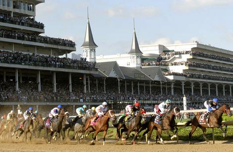 Paardenraces in Kentucky