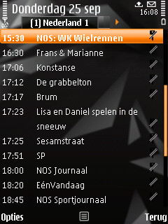 Nokia N96 Mobiele tv Nokia N96 Mobiele tv