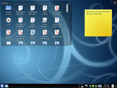 Kubuntu 8.10 beta