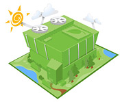Groen Google datacentrum