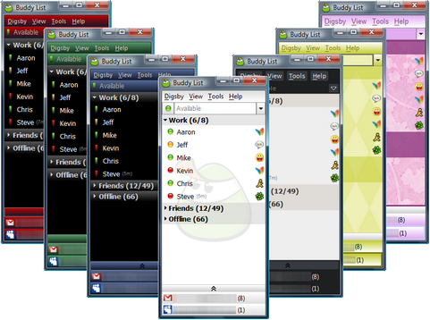 Digsby screenshot (481 pix)