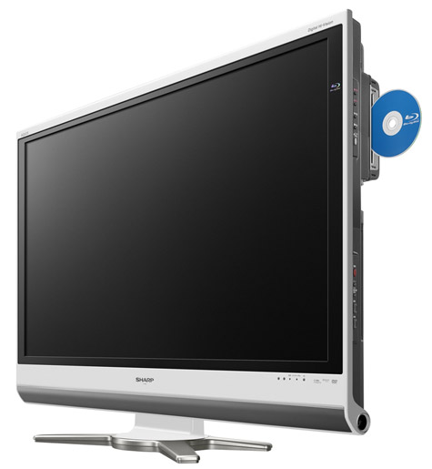Aquos DX met ingebouwde blu-ray-recorder