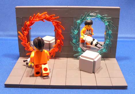 Portal in Lego