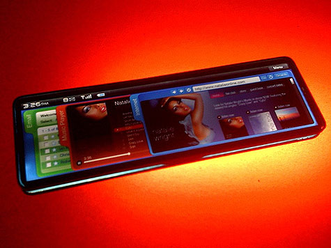 Prototype van Mobile Internet Device gebaseerd op Intels Moorestown-platform Prototype van Mobile Internet Device gebaseerd op Intels Moorestown-platform