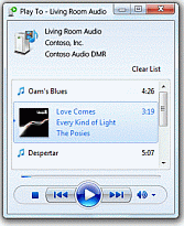 Windows 7 Play To