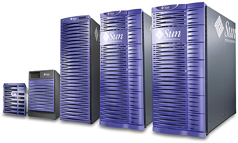 Servers van Sun Microsystems