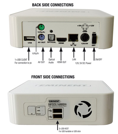 Eminent Hdmedia 7070 Eminent Hdmedia 7070