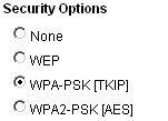Wpa-encryptie op een wifi-router