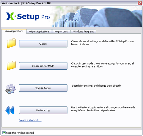 X-Setup Pro 9.1.100 screenshot (481 pix) X-Setup Pro 9.1.100 screenshot (481 pix)