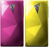 HTC Touch Diamond roze en geel