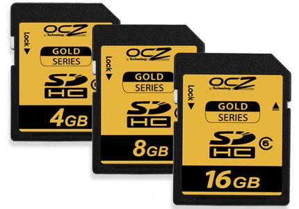 OCZ Gold-serie sdhc-kaarten OCZ Gold-serie sdhc-kaarten