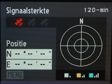 Coolpix P6000 menu gps
