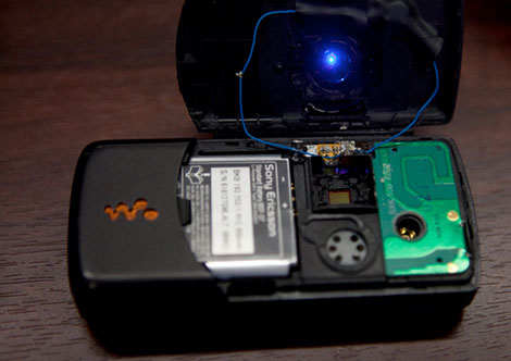 Gemodificeerde mobiele telefoon Gemodificeerde mobiele telefoon