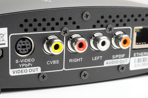 Conceptronic Grab'n'Go Cfullhdma - Aansluitingen