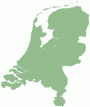 Landkaart Nederland