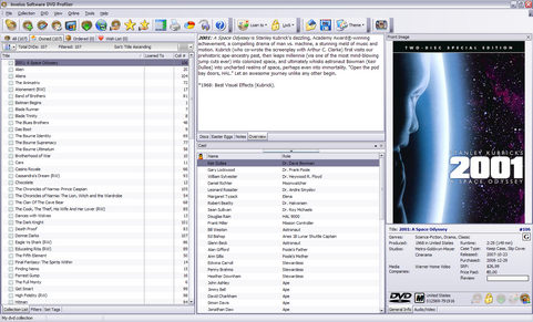 DVD Profiler 3.5.1 build 1252 screenshot