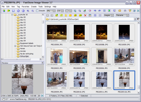 FastStone Image Viewer 3.7 screenshot (481 pix)