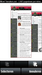 Browser Nokia 5800 Xpressmusic