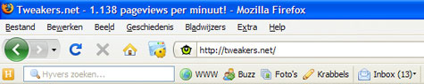 Hyves Toolbar