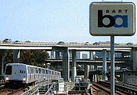 BART-treinnet, San Francisco