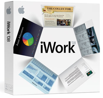 Apple iWork '08 box