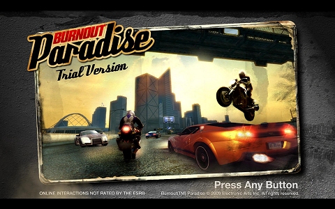 Burnout Paradise: The Ultimate Box demo