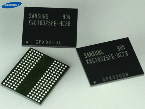 Samsung gddr5-geheugen Samsung gddr5-geheugen
