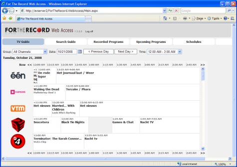 For The Record - web access