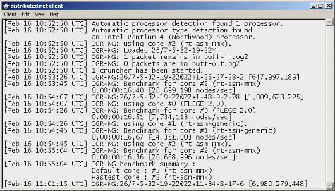 Distributed.net Client 2.9103-509