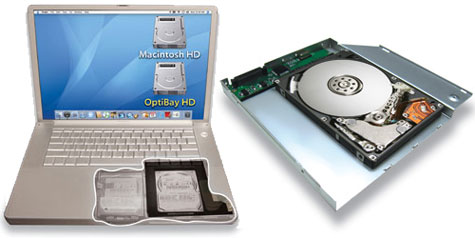 MCE OptiBay Hard Drive