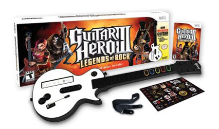 Guitar Hero III: Legends of Rock voor Wii Guitar Hero III: Legends of Rock voor Wii
