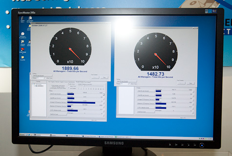 Adaptec Intelligent Tiered Provisioning IOMeter demo