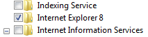 IE8 verwijderbaar in Windows 7