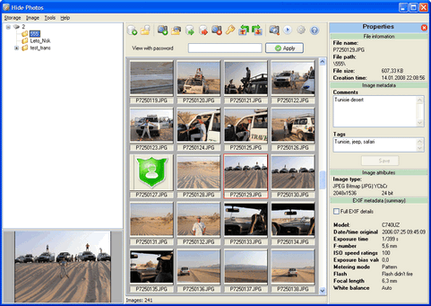 Hide Photos screenshot (481 pix)