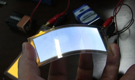 Flexibel oled-scherm