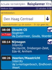 NS Reisplanner Xtra uit 2009