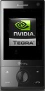 Mockup: HTC Touch Diamond en Nvidia-logo