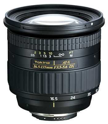 Tokina AT-X 16,5-135mm f/3.5-5.6 DX