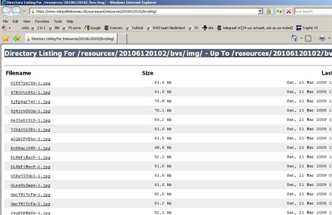 Mijnpolitiebureau - Directory browsing