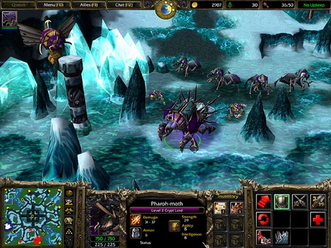 Warcraft III screenshot (481 pix)