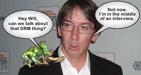 Will Wright: "Drm?"