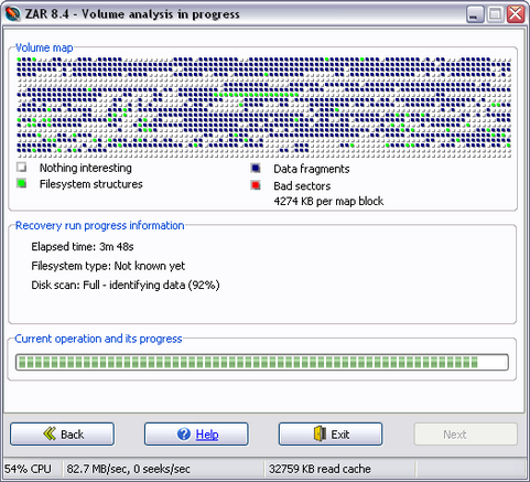 Zero Assumption Recovery screenshot