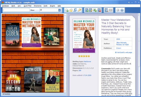 All My Books 1.6 screenshot (481 pix)