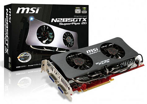 MSI N285GTX SuperPipe 2G