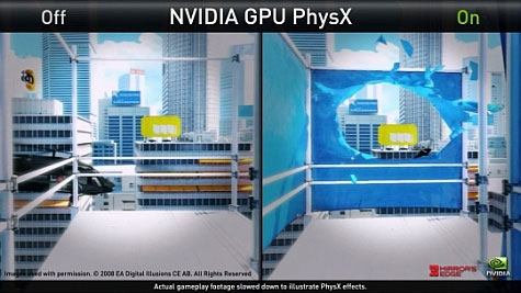 PhysX in Mirror's Edge PhysX in Mirror's Edge