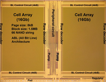 Toshiba 32Gb-32nm-flashchip