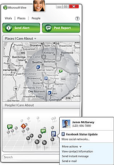 Microsoft Vine met Facebook-update